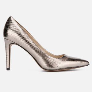 RILEY BASIC 85 METALLIC SNAKE HEEL